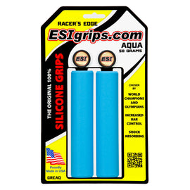 ESI Racer's Edge Grips - Aqua