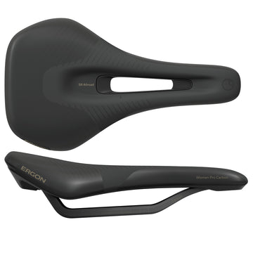Ergon SR Allroad Pro Carbon Saddle - Carbon Black Women's Small/Medium