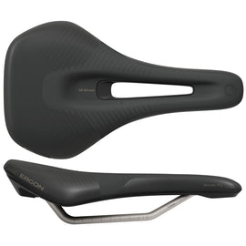 Ergon SR Allroad Pro Saddle - TiNox SL Black Women's Medium/Large