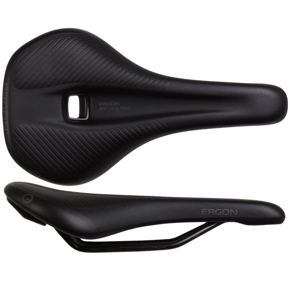 Ergon SM Comp Saddle - Steel Stealth Men's Medium/Large