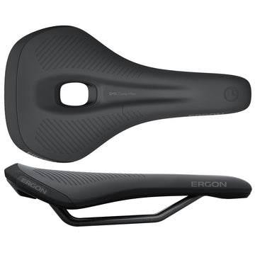 Ergon SMS Comp Saddle - TiNox SL Black Men's Small/Medium