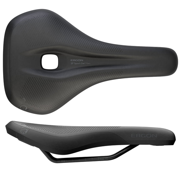 Ergon SF Sport Gel Saddle - Chromoly Black Men's Small/Medium