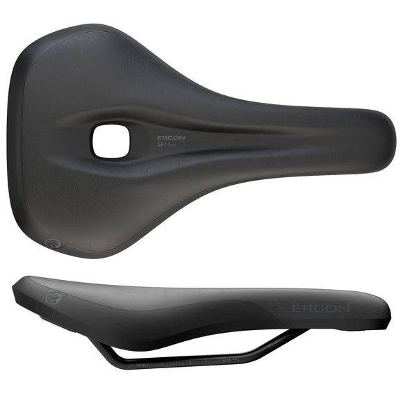 Ergon SF Saddle - Steel Black Men's Small/Medium