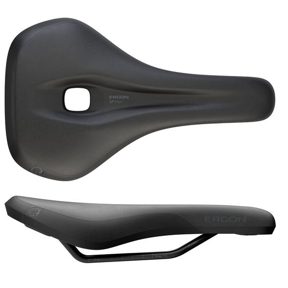 Ergon SF Saddle - Steel Black Men's Medium/Large