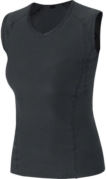 Gorewear M Base Layer Sleeveless Shirt - Black Women's Small