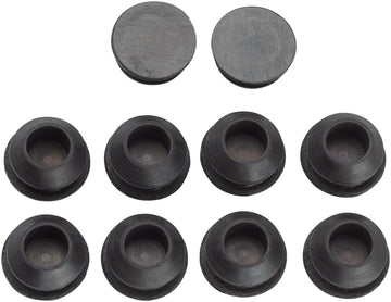 Jagwire Frame Plug Refill Bag - Closed Type 8.0mm Round Frame Port Bag/10 Plugs