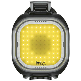 Knog Blinder Mini Light Square Pattern Front Black