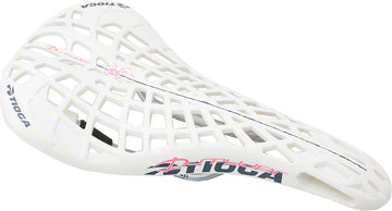 Tioga D-Spyder BMX Seat - Chromoly White