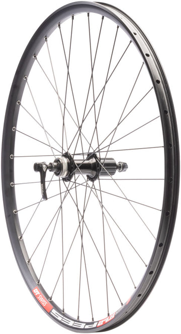 Quality Wheels Deore M610/DT 533d Rear Wheel - 27.5" QR x 135mm Center-Lock HG 10 BLK 32H