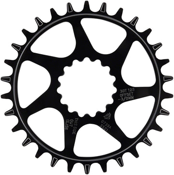 e*thirteen Helix Guidering - 30t 10/11/12-Speed 52/55mm Flip Flop CL 3/5mm Offset e*thirteen DM BLK