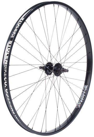 Stolen Rampage Rear Wheel - 29" 14 x 110mm Rim Brake Cassette Black Clincher