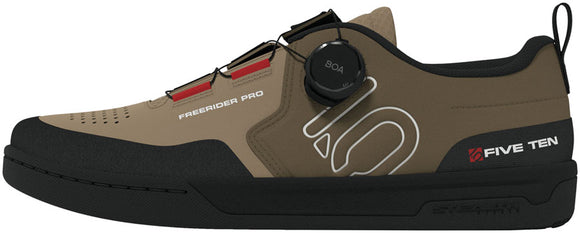 Five Ten Freerider Pro Boa Flat Shoes - Men's Cardboard/Off White/Core BLK 8.5