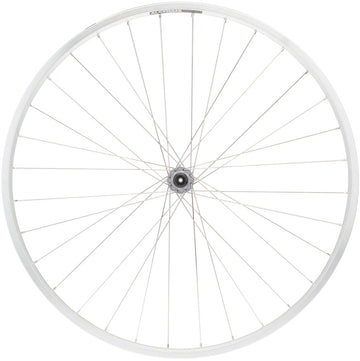 Quality Wheels Value Double Wall Series Front Wheel - 700 QR x 100mm Rim Brake Silver Clincher 32H
