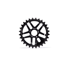 Eclat Abyss Chainring Teeth: 28 6061-T6 Aluminum Black