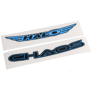 Halo Chaos Rim Decals Blue  