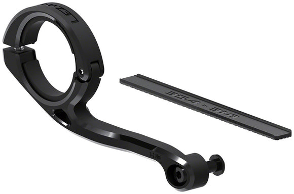 Lezyne Ebike Forward Center Handlebar Headlight Mount - With Shims Black