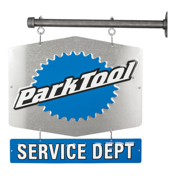 Park Tool Double-Sided Shop Service Department Sign