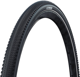 Schwalbe G-One Comp Plus Tire - 700 x 50 Clincher Wire BLK/Reflex Active PunctureGuard Green E-25