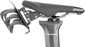 XLAB Delta 425 Saddle Mounted Water Bottle Carrier System - Matte Black