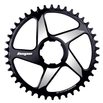 Hope RX V2 Spiderless Chainring 42T Black