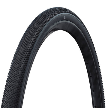 Schwalbe G-One Allround Hybrid Tire 700x35C Folding Tubeless Ready Addix Green RaceGuard 67TPI Black