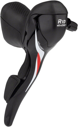microSHIFT R10 Right Drop Bar Shift Lever - 10-Speed Shimano Compatible BLK