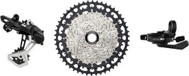microSHIFT Advent MX 1x11-Speed Groupset - MX Trail Shifter MX Pro Rear Derailleur Aluminum Cage Clutch 11-50t Cassette For HG Driver