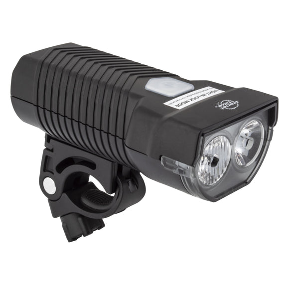 Planet Bike Dual Blaze 1500 Headlight -  Black