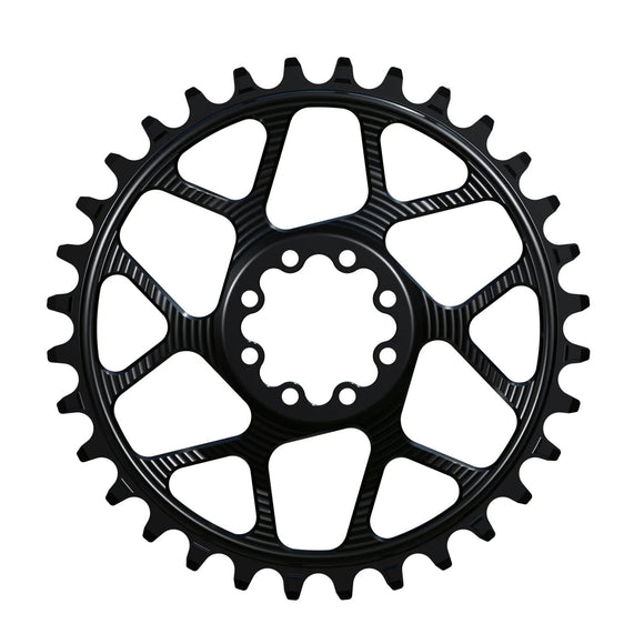 Works Components Round Chainring SRAM 8-Bolt 32T Boost 3mm Blk