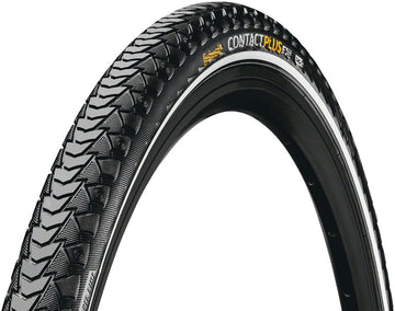 Continental Contact Plus Tire - 26 x 1.75 Clincher Wire BLK/Reflex SafetyPlus Breaker E50