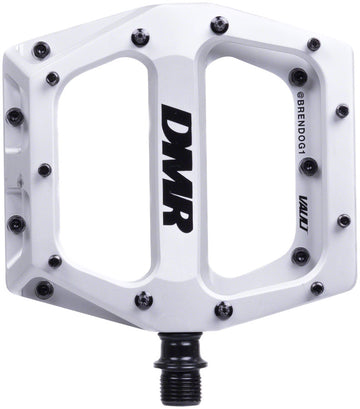 DMR Vault Pedals - Platform Aluminum 9/16" White Brendog Edition