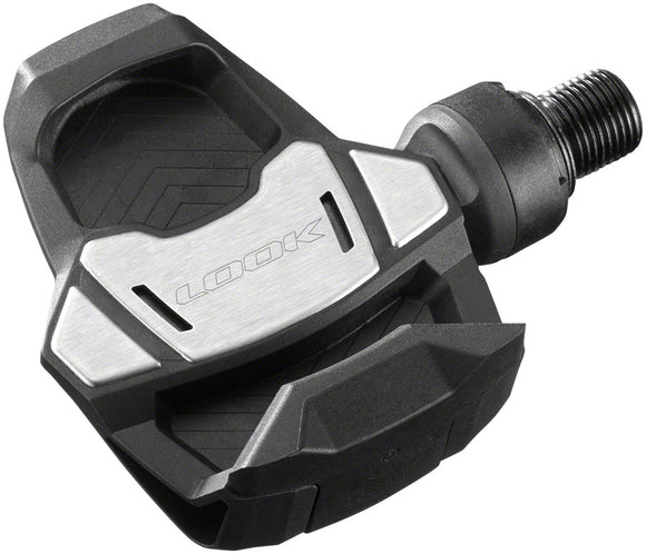 LOOK KEO Blade Carbon Pedals - Single Sided Clipless Chromoly 9/16" BLK 53mm QF 8Nm