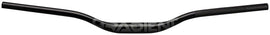 Full Speed Ahead Gradient Alloy Riser Handlebar - Aluminum 35mm Clamp 25mm Rise 800mm BLK B2