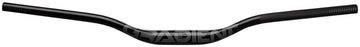 Full Speed Ahead Gradient Alloy Riser Handlebar - Aluminum 35mm Clamp 25mm Rise 800mm BLK B2