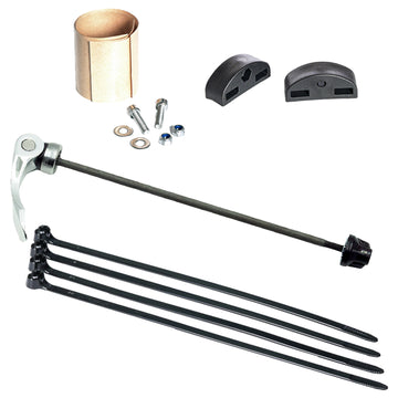 Old Man Mountain Front  Fit Kit - Cut to Fit 5mm Thru-Axle QR Kit  Front Rear