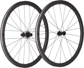 Vision Metron 37 SL Wheelset Tubeless 700c 21/24H Spoke Count Disc Brake Center Lock Rotor Mount – BLK