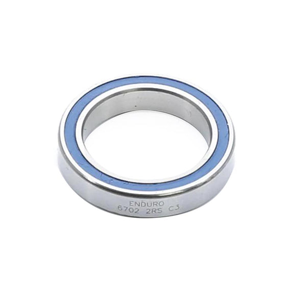 Enduro ABEC3 Sealed Cartridge Bearing 6702 15x21x4mm Steel