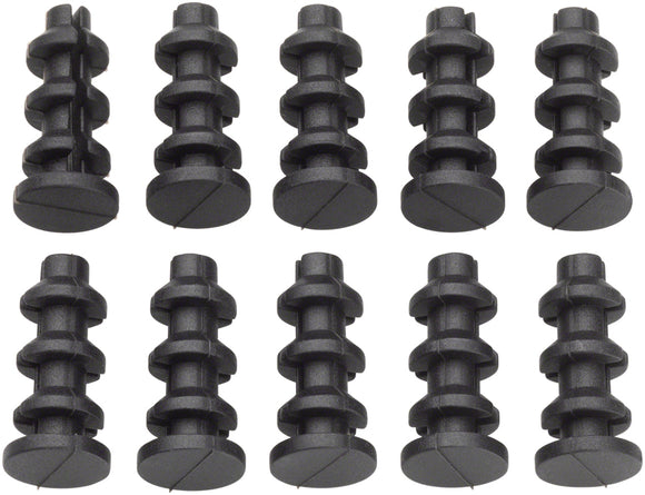 Jagwire Frame Plug Refill Bag - Closed Type 6.0-6.3mm Round Frame Port Bag/10 Plugs