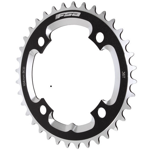 FSA DH/SS MTB 36t 104mm Chainring 3mm Thick Black