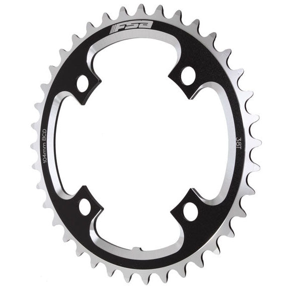 FSA DH/SS MTB 38t 104mm Chainring 3mm Thick Black