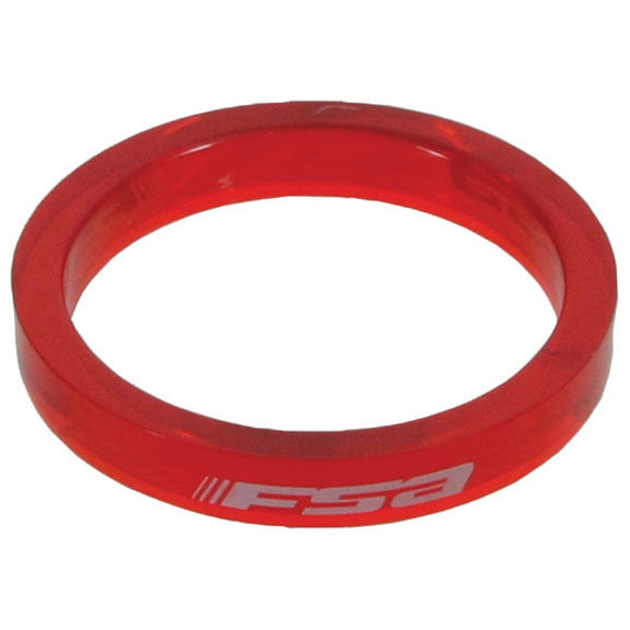 Full Speed Ahead PolyCarbonate 5MM Spacer Bag/10 Red