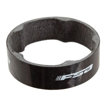 FSA UD Carbon Spacer 1-1/8" x 10mm Pentagon Internal - Black