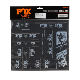 FOX Heritage Decal Kit for Forks and Shocks Chrome