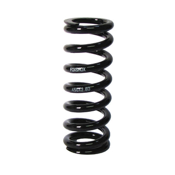 FOX Steel Rear Shock Coil Spring - 800 lb. x 2.3" Spring Travel 5.280 TLG Total Spring Length BLK