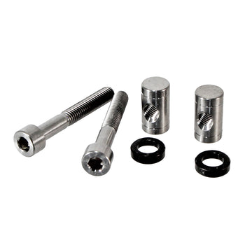 FOX Tooling Kit - 2022 Transfer SL Saddle Clamp Hardware Bolt Pin Washer Pair Titanium