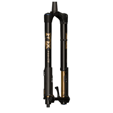 FOX Factory Podium Inverted Suspension Fork - 29" 170 mm 20TA x 110 mm 44mm Offset GRIP X2 68HT Crown BLK/Podium Gold