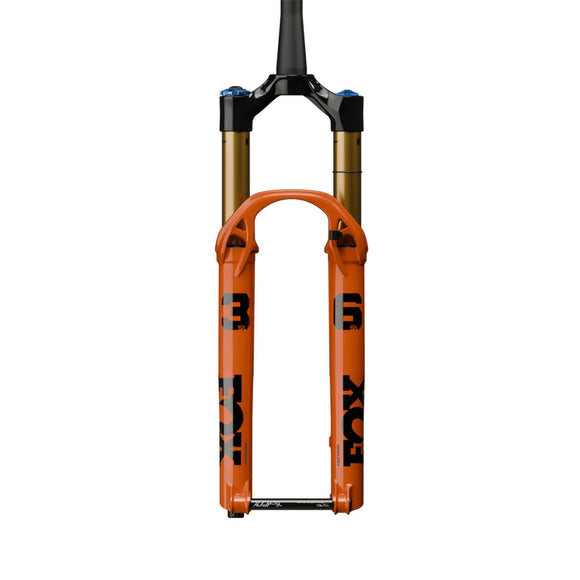 FOX 36 SL Factory Suspension Fork - 29" 130 mm 15 x 110 mm Kabolt SL 44mm Offset GRIP X Damper Shiny Orange