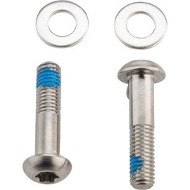 SRAM Flat Mount Disc Caliper Bracket Bolts 32mm Titanium