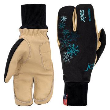 Swix Jessie Diggins JD Split Mitt Teal