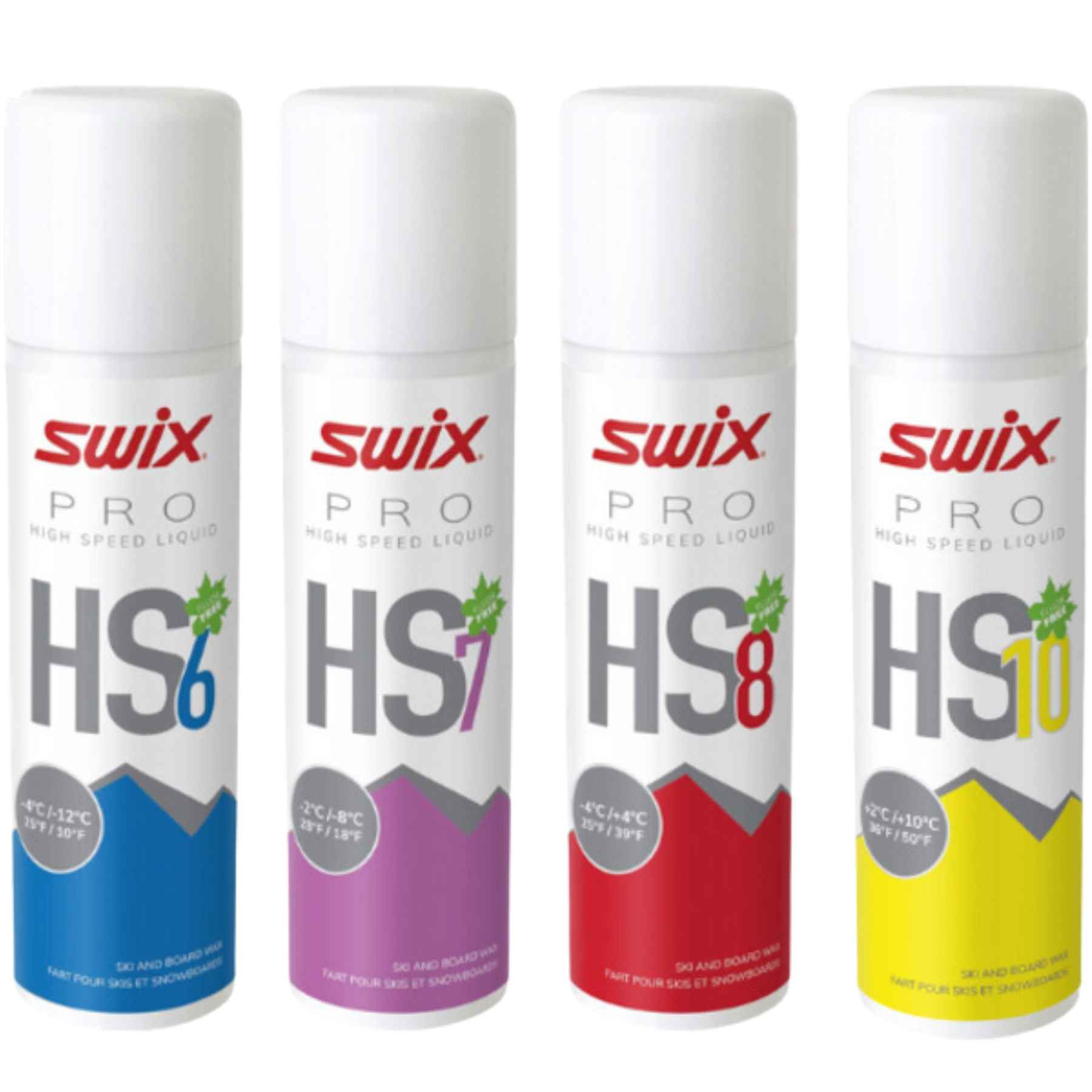 SWIX HF4、 HF5、 HF7BW 、HF8 Swix HF8 Cera Nova High Performance Glide Wax, Red, 40gm